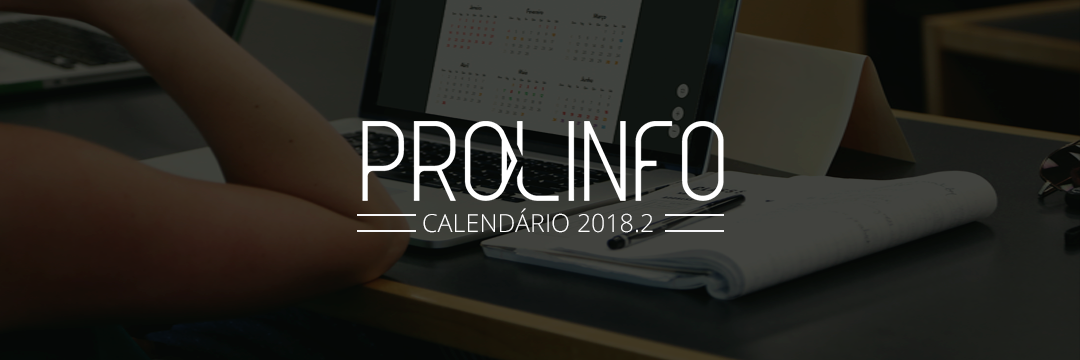 Calendário Acadêmico 2018.2