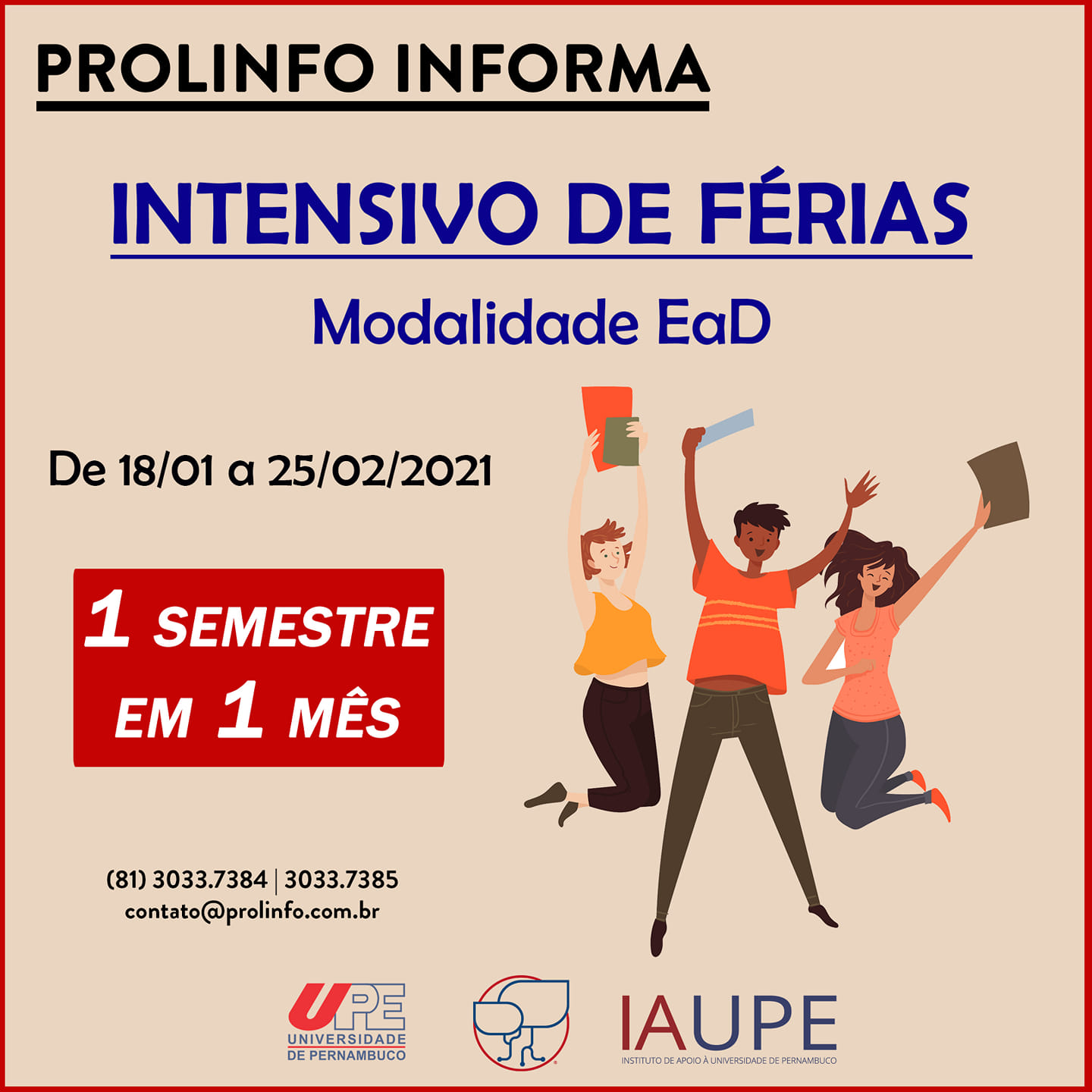 Intensivo de Férias!