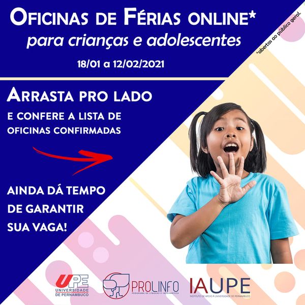 Oficinas de Férias Online