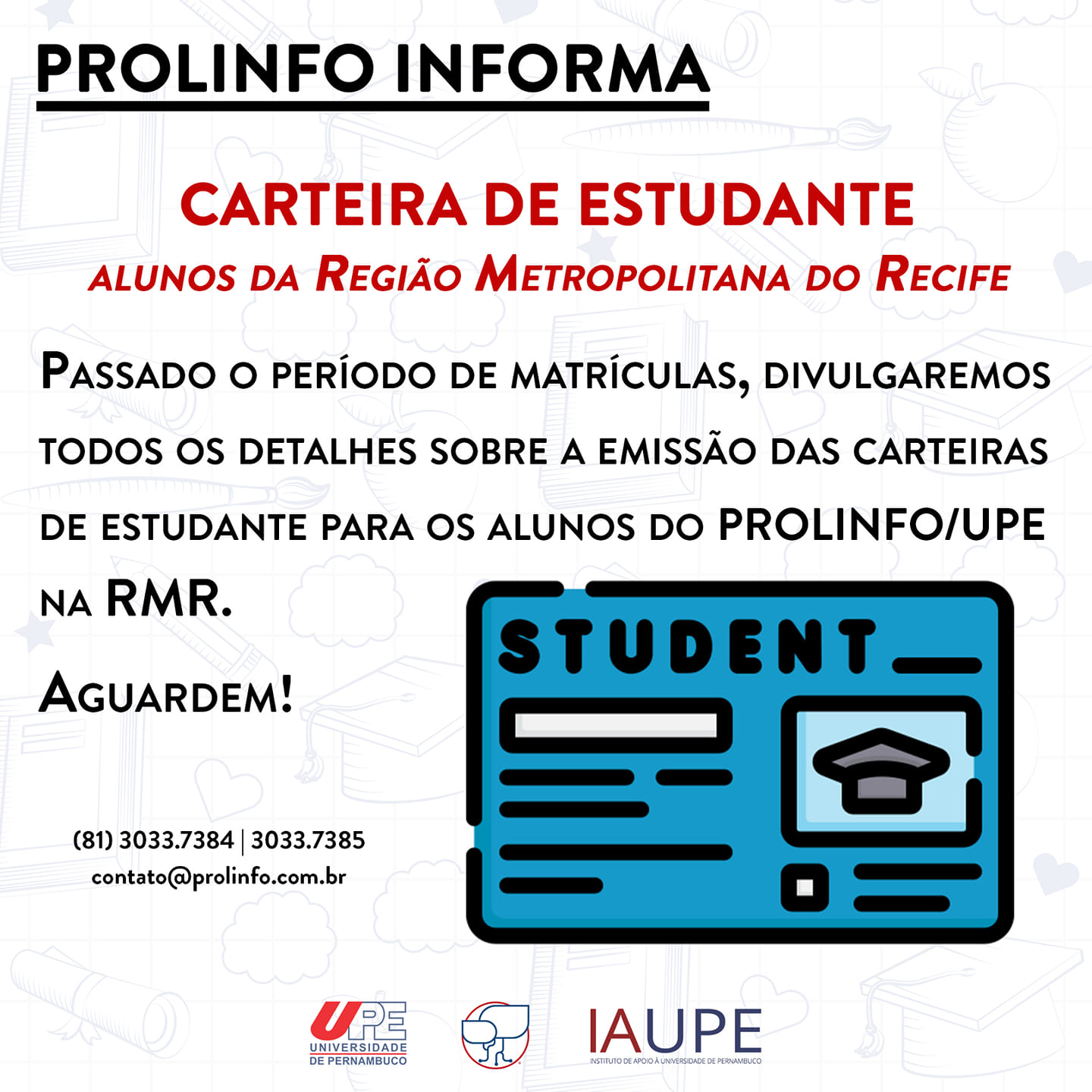 Carteira de Estudante