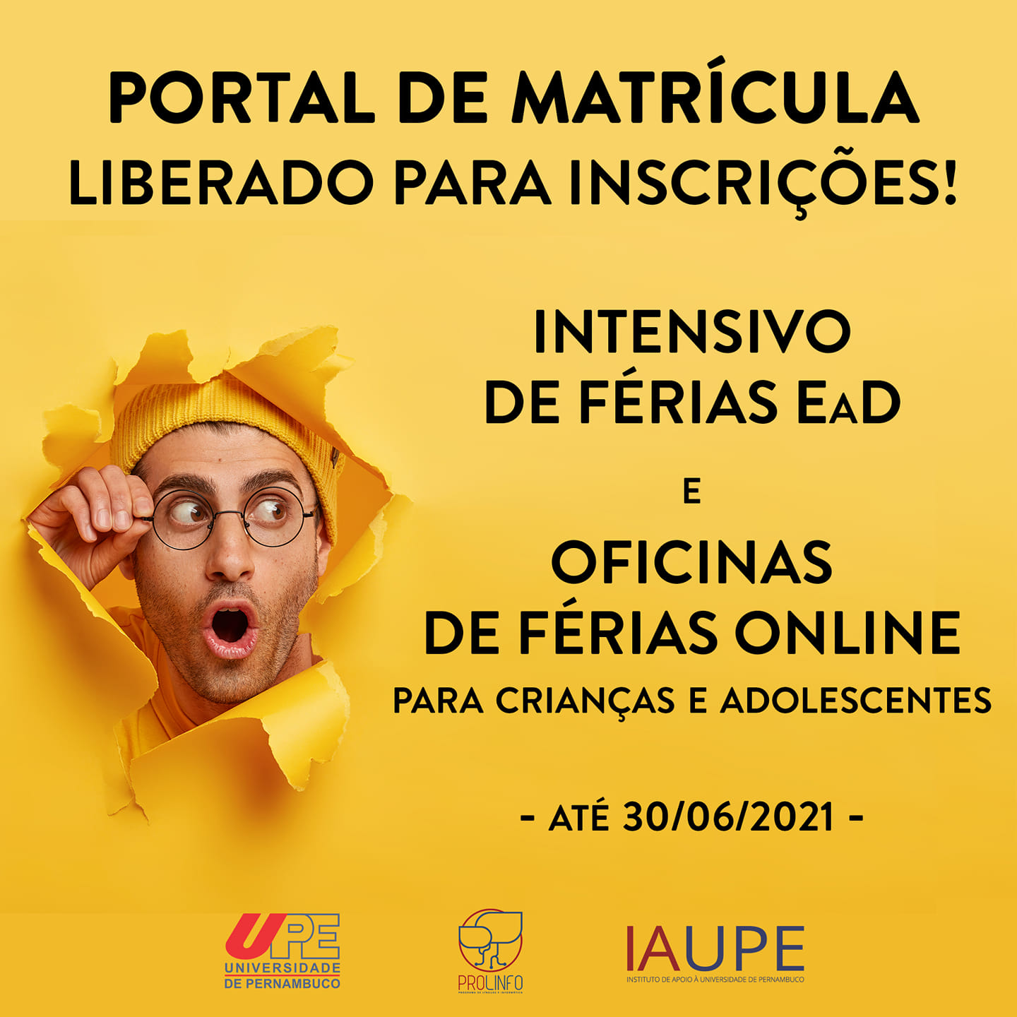 Matrículas Abertas!