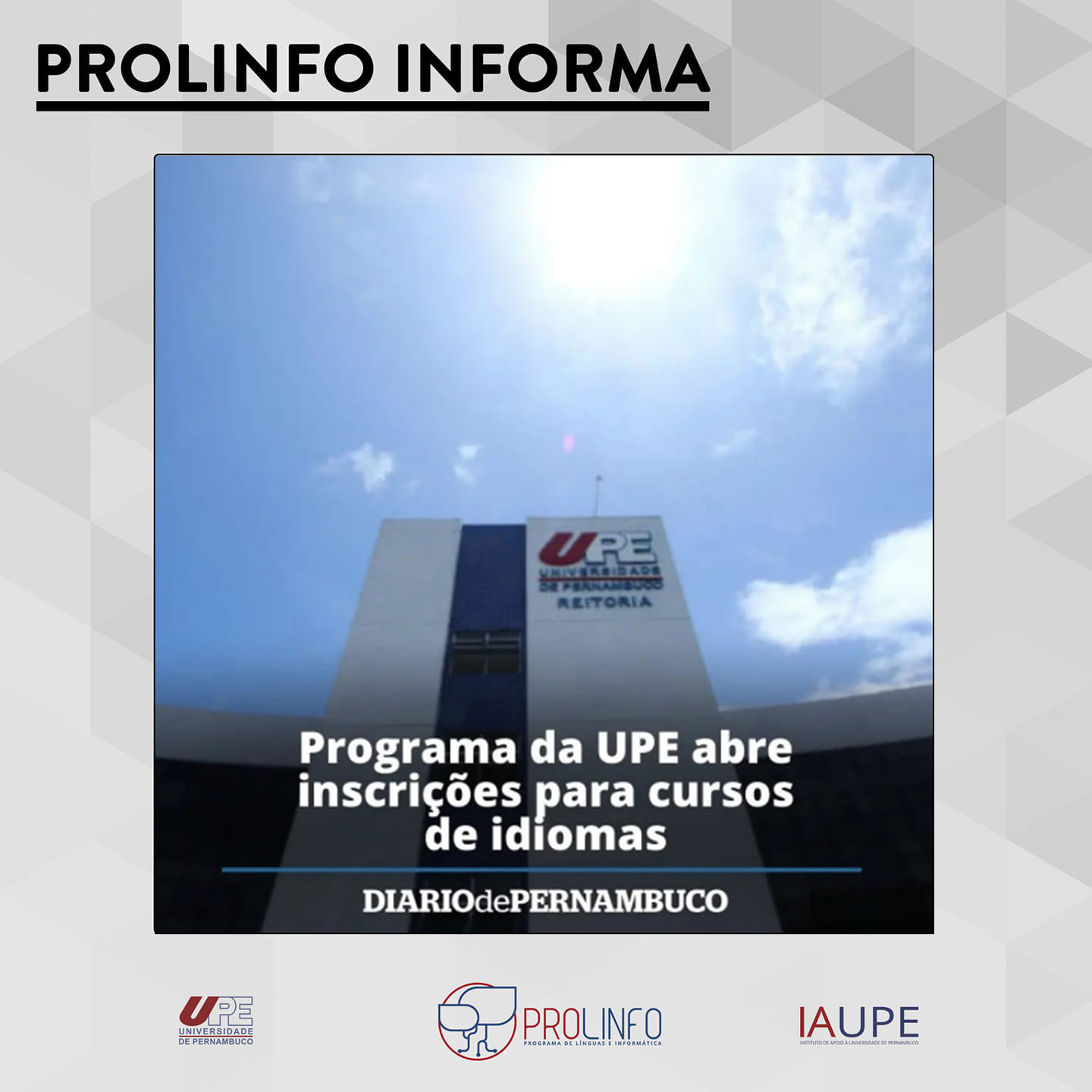 Ultima Semana de Matrículas